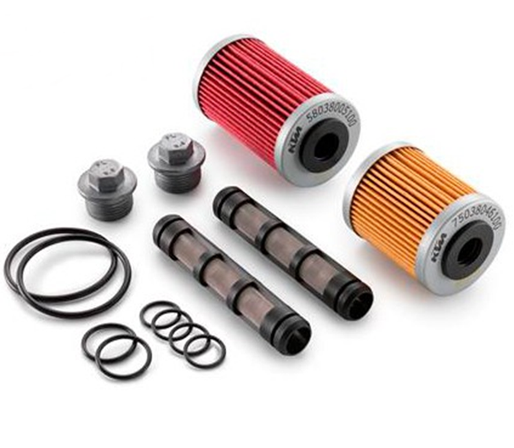 KIT FILTROS ACEITE KTM 690 12-14